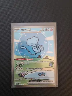 Pokemon TCG Bubble Mew EX Paldean Fates SAR Gem Mint Card 232/091 Raw - Image 1