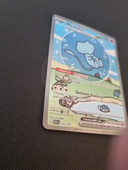 Pokemon TCG Bubble Mew EX Paldean Fates SAR Gem Mint Card 232/091 Raw - Image 4