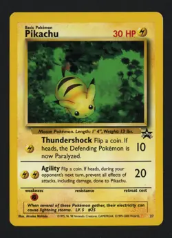 Pikachu 27 WoTC Promo Pokemon TCG - Image 1