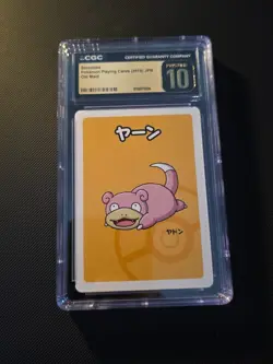 2019 Pokemon Japanese Slowpoke Old Maid CGC PRISTINE 10 - Image 1