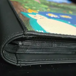 Pokemon Hand Painted Binder Beautiful Scenery With Pokemon - Image 2