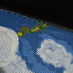 Pokemon Hand Painted Binder Beautiful Scenery With Pokemon - Image 4