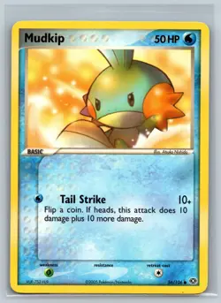 Mudkip 56/106 Common Emerald Pokemon Near Mint - Image 1