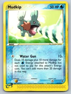 Mudkip 65/97 Common Dragon Pokemon Near Mint - Image 1
