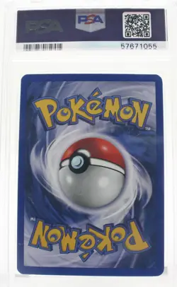 PSA 9 MINT 2000 Pokemon Team Rocket #62 Meowth 1st Edition !!! - Image 2