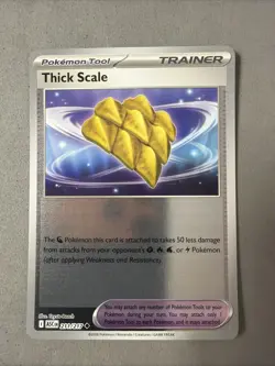 Pokemon TCG * Thick Scale 211/217 U REVERSE HOLO * ME Ascended Heroes NM - Image 1