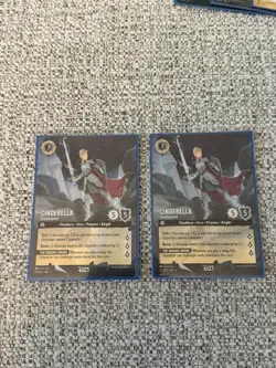 2x Cinderella Stouthearted 02/D23 Promo D23 Collection NM Disney Lorcana - Image 1