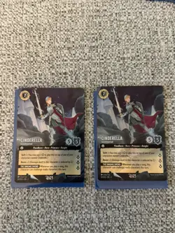 2x Cinderella Stouthearted 02/D23 Promo D23 Collection NM Disney Lorcana - Image 2
