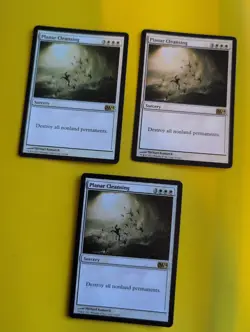 Planar Cleansing x3. Rare Sorcery MTG Card. Core Set 2014. M14 - Image 1