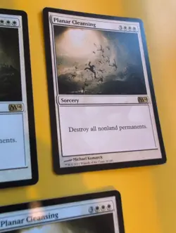 Planar Cleansing x3. Rare Sorcery MTG Card. Core Set 2014. M14 - Image 5