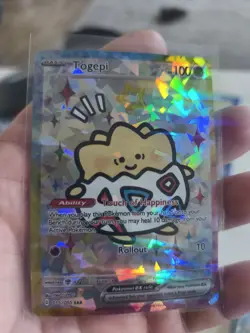 Pokemon CCG Togepi EX Custom CCG Karte In Top Zustand Pokemon Custom CCG Karte - Image 1