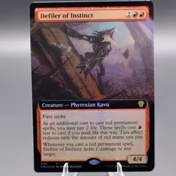 Defiler of Instinct (Extended Art) Foil 406 DMU Dominaria United NM MTG - Image 1