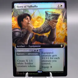 Horn of Valhalla (Extended Art) Foil 555 CLB Commander Legends: Battle for Baldu - Image 1