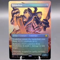 Triskelion (Borderless) Foil 452 DMR Dominaria Remastered NM MTG - Image 1