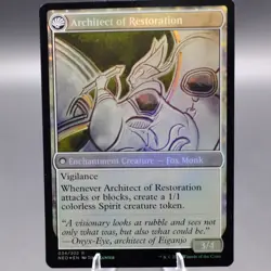 The Restoration of Eiganjo Foil 34 NEO Kamigawa: Neon Dynasty NM MTG - Image 2