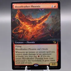 Bloodfeather Phoenix (Extended Art) Foil 362 MOM March of the Machine NM MTG - Image 1