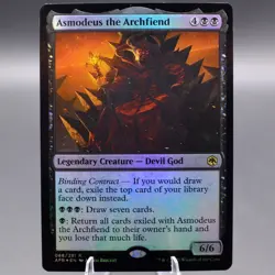 Asmodeus the Archfiend Foil 88 AFR Adventures in the Forgotten Realms NM MTG - Image 1