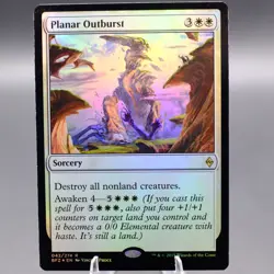 Planar Outburst Foil 42 BFZ Battle for Zendikar NM MTG - Image 1