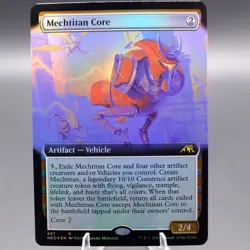 Mechtitan Core (Extended Art) Foil 497 NEO Kamigawa: Neon Dynasty NM MTG - Image 1