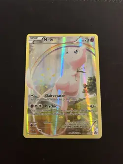 Mew Holo Rare Pokemon Card - Basic Psychic Type - Image 1