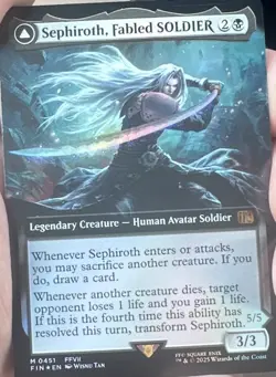 Sephiroth, Fabled Soldier (Extended Art) Final Fantasy Foil - Image 1