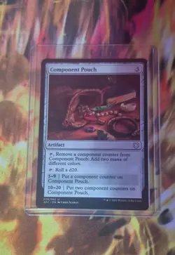 Component Pouch Commander: Adventures in the Forgotten Realms Regular - Image 1
