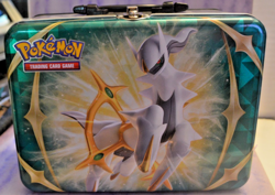 Pokemon Trading Card Game Collectible Lunch Box w/ Handle (No Cards) - Image 1