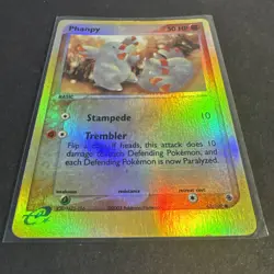 PHANPY 62/109 Reverse Holo EX Ruby and Sapphire Pokemon TCG card LP - Image 2