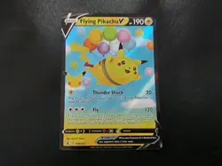 Flying Pikachu V 006/025 Full Art Ultra Rare Celebrations Pokemon Card NM - Image 1