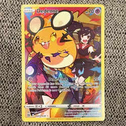 Pokemon TCG Dedenne TG07/TG30 Brilliant Stars Trainer Gallery EN Holo UR 70 HP - Image 1