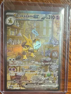 The Pokemon Company Alakazam ex 201/165 SV151 Holo Spec Illus Rare 310 HP Eng - Image 1