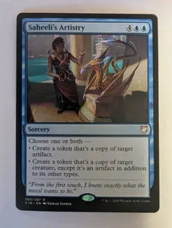 Saheeli's Artistry Commander 2018 - MTG RARE - Image 1