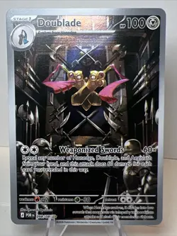 LP Doublade 098/088 Perfect Order AUTHENTIC Illustration Rare Pokemon Card - Image 1