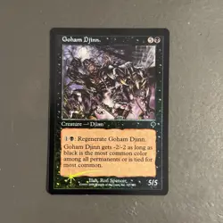 Goham Djinn Foil - Magic the Gathering MTG Invasion 2000 - Image 1