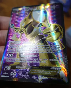 Alakazam EX 117/124 Fates Collide Ultra Rare Full Art Holo Pokemon Card MP-HP - Image 4