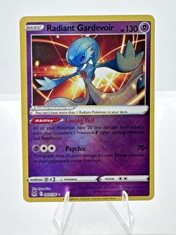Radiant Gardevoir 069/196 Radiant Rare Lost Origin Pokemon Near Mint - Image 1