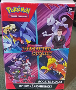 Pokemon TCG Scarlet & Violet Destined Rivals Booster Bundle 6 Packs English - Image 1