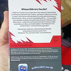Pokemon TCG Scarlet & Violet Destined Rivals Booster Bundle 6 Packs English - Image 3