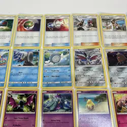 Pokemon Sun & Moon Bulk Bundle Collection 44 Cards 1 Rare 16 Uncommon No Doubles - Image 3