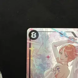 Nami OP15-086 SR Alt Art Parallel Wedding Dress One Piece TCG English NM - Image 2