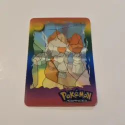 Pokemon Advanced 2004 Panini Lenticular Regirock Action Card #96 - Image 1