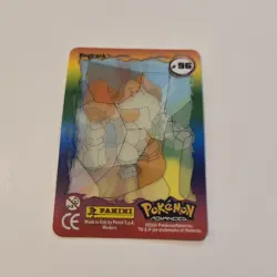 Pokemon Advanced 2004 Panini Lenticular Regirock Action Card #96 - Image 2