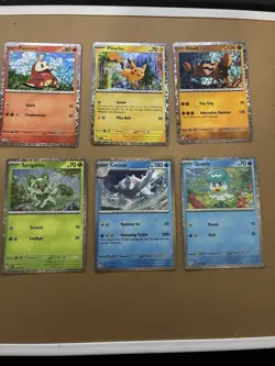 2023 TCG Pokemon Promo card:Mcdonald’s Complete Holo Set/lp-nm/pikachu/rare/ - Image 1