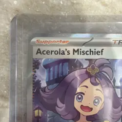 Acerola’s Mischief 165/132 Holo Mega Evolution Pokemon Card - Image 2