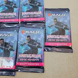 Kamigawa Neon Dynasty Magic The Gathering Draft Booster Packs Lot Of 9 Sealed - Image 5