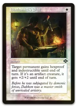 Blacksmith's Skill (Retro Frame) #381 (Foil) NM Modern Horizons 2 MH2 Magic MTG - Image 1