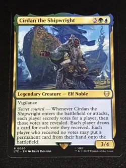 MTG Commander: LOTR Cirdan the Shipwright 0050 Rare - Image 1