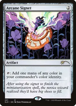 Arcane Signet Secret Lair ( Box Of Rocks ) #201 MTG Magic NM REGULAR - Image 1