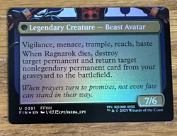 MTG Final Fantasy, Fang, Fearless I'Cie - Borderless Foil - Image 2