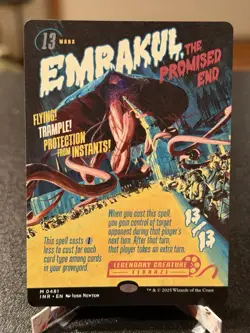 Emrakul the Promised End Showcase MTG Innistrad Remastered #481 NM - Image 1